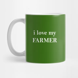 I Love my Farmer Mug